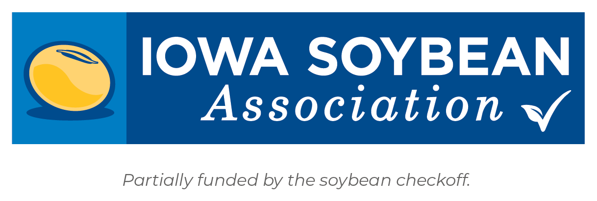 Iowa Soybean Association, partially funded by the soybean checkoff